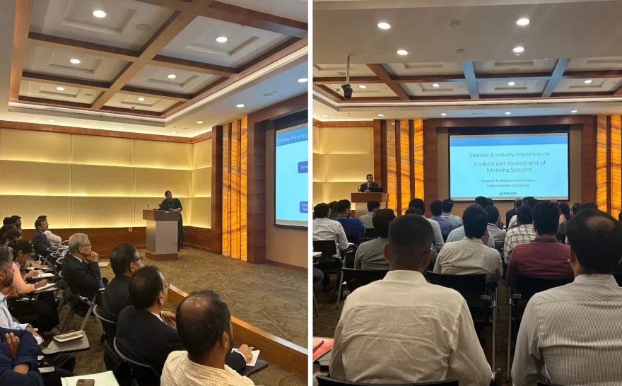 Indian Register of Shipping holds Seminar and Industry Interaction on Analysis and Assessment of Mooring Systems