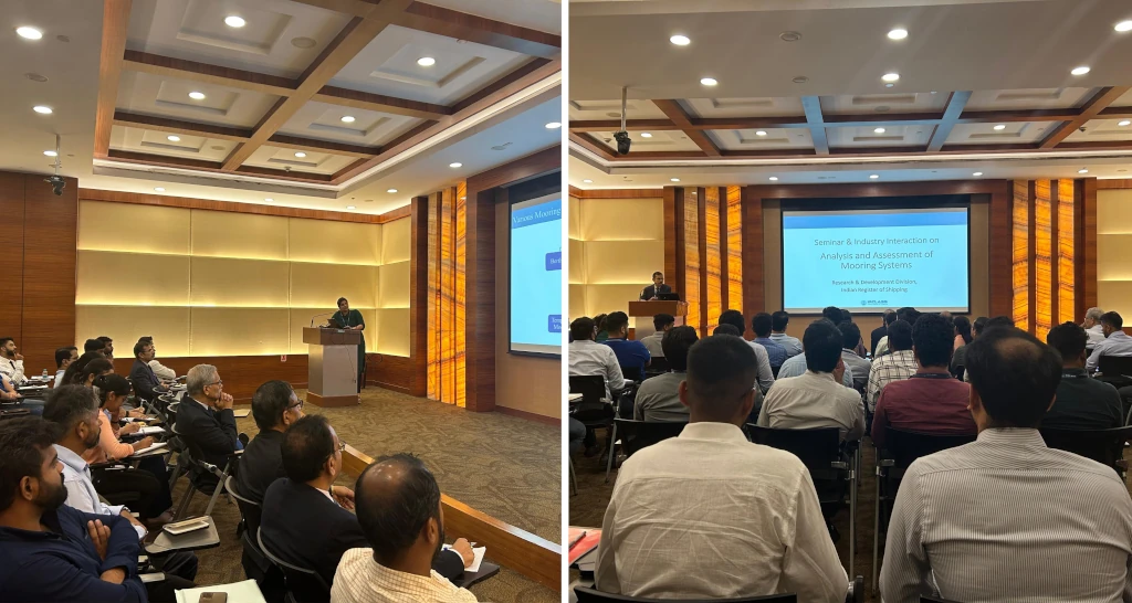 Indian Register of Shipping holds Seminar and Industry Interaction on Analysis and Assessment of Mooring Systems