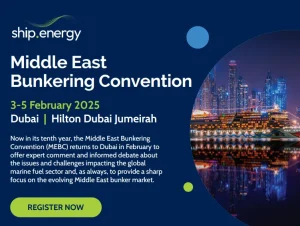 Middle East Bunkering Convention 2025 Celebrates 10th Anniversary in Dubai 2025 An inflection point for the bunker industry