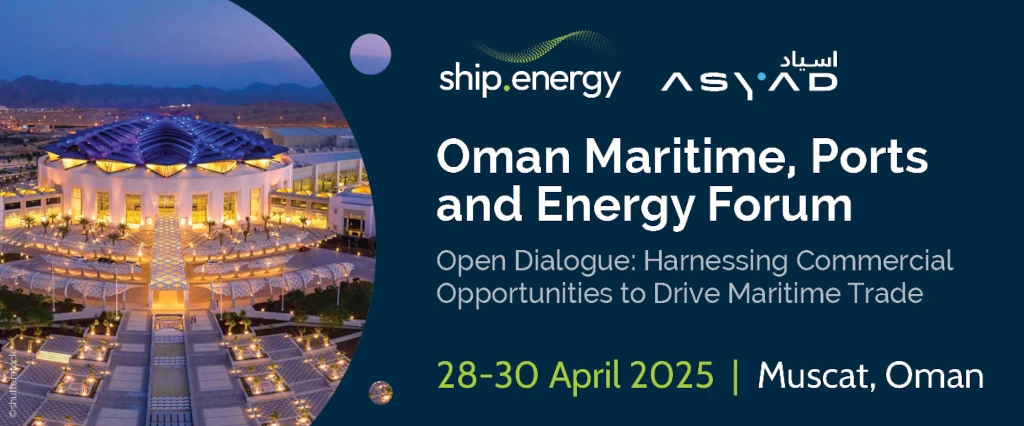 Oman Maritime, Ports and Energy Forum: 28-30 April