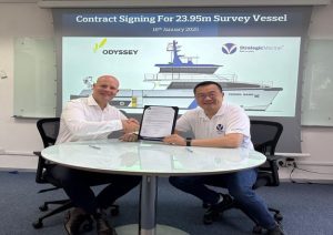 Strategic Marine Inks Contract with Odyssey Group for New Build Survey Vessel