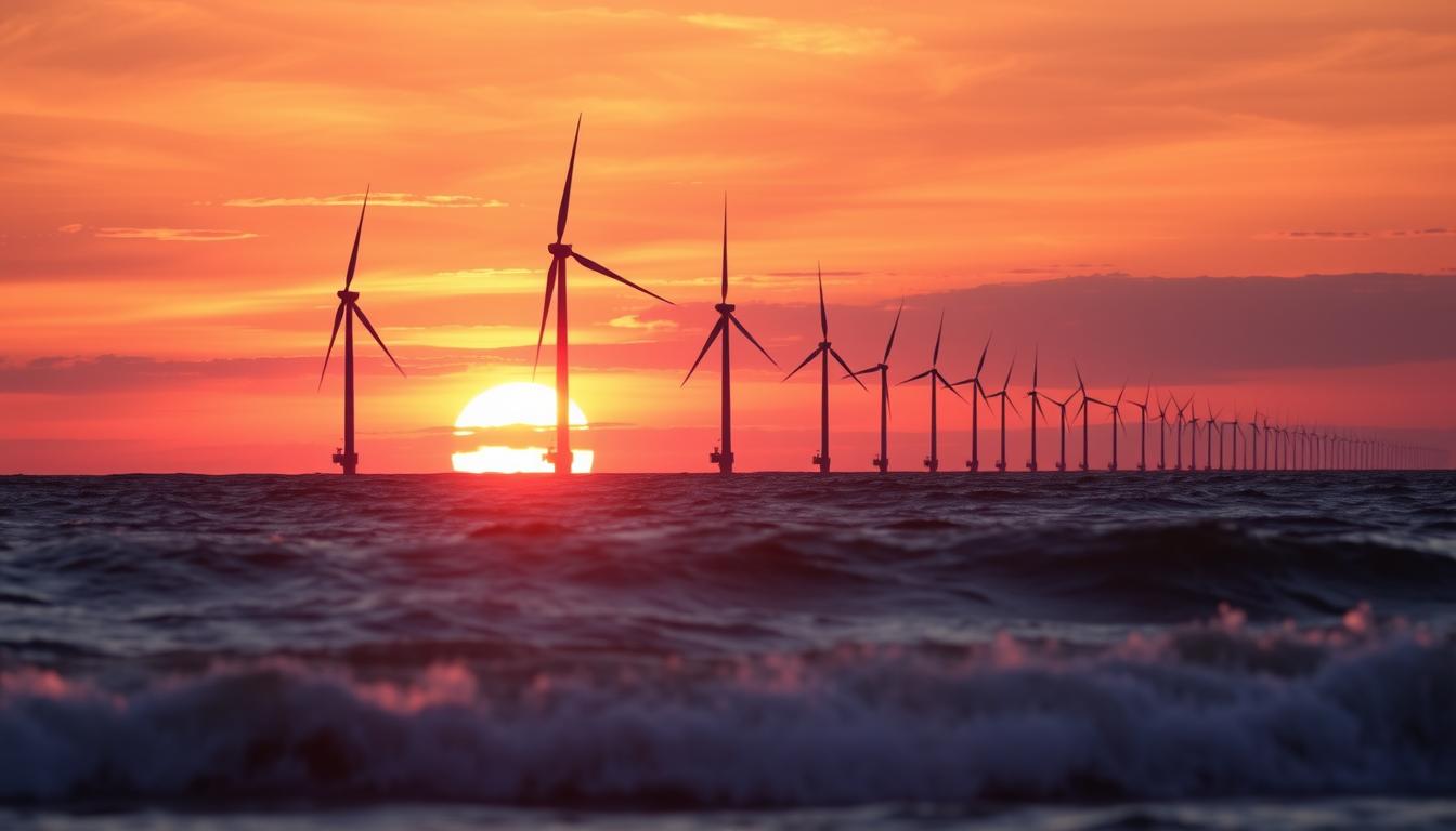 Offshore wind energy turbines