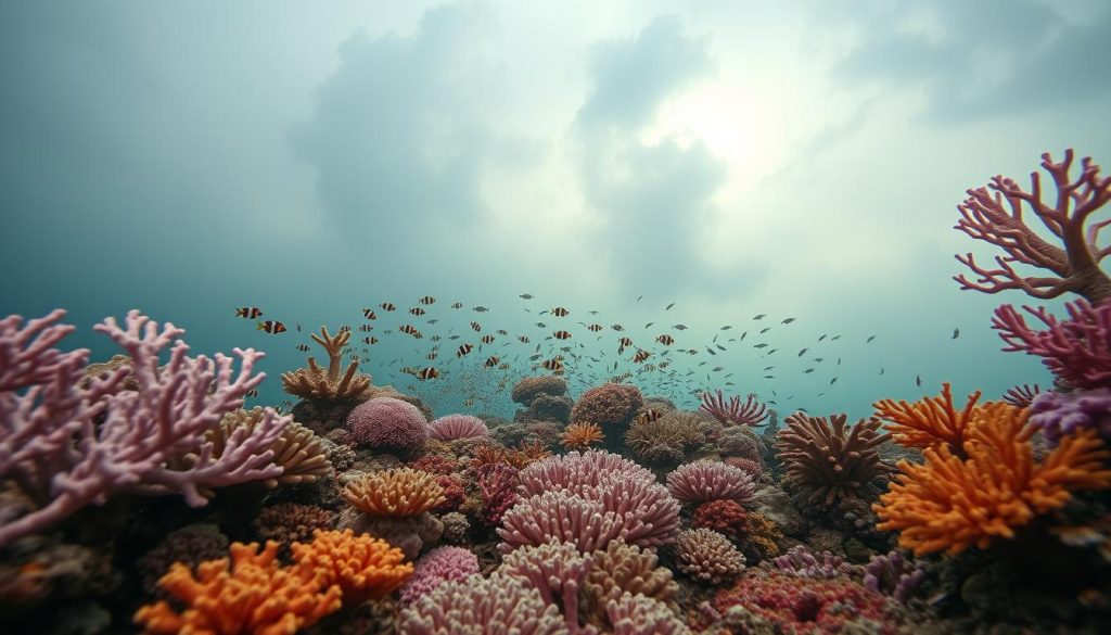 Climate Change Impact on coral reef ecosystems