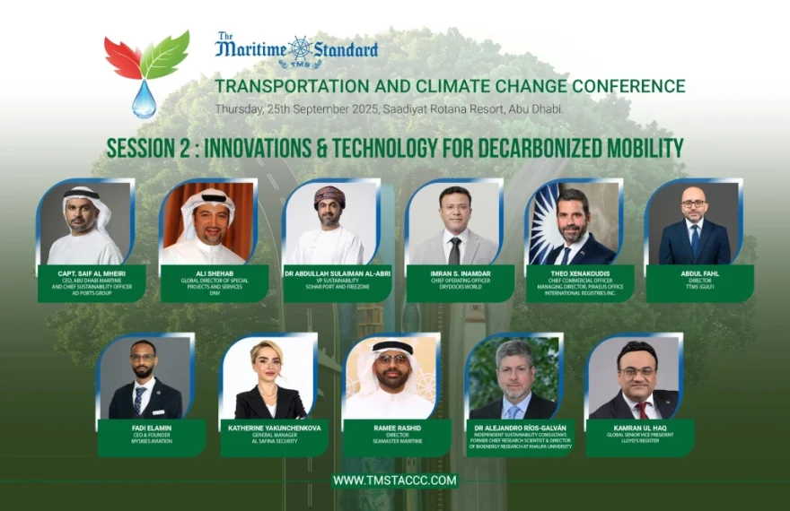 Leading Maritime Experts to Discuss Innovations & Technology for Decarbonized Mobility at TACCC 2025