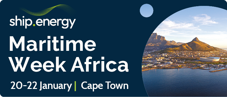 Maritime Week Africa returns to Cape Town on 20-22 January 2026