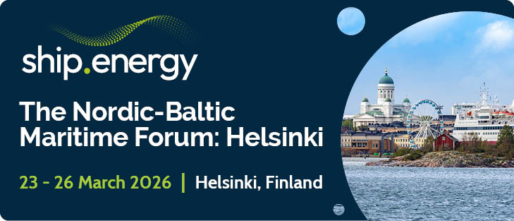The Nordic-Baltic Maritime Forum takes place in Helsinki 23–26 March 2026