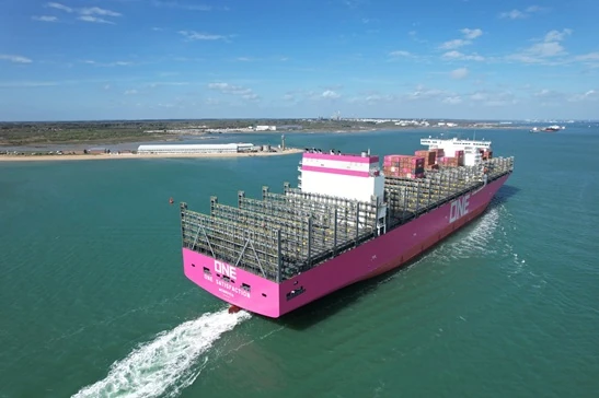 Ocean Network Express Deploys New Efficient Vessel to Key Transatlantic Trade Route Linking Europe to the USA