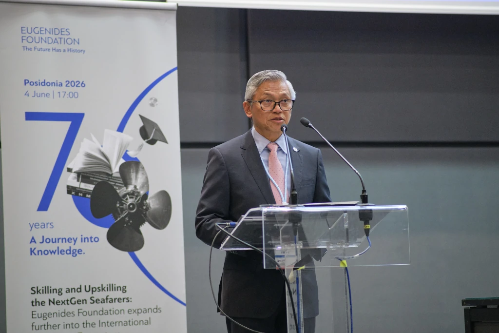 Education and upskilling of the NextGen Seafarers at the focus  of the Eugenides Foundation event at Posidonia 2026