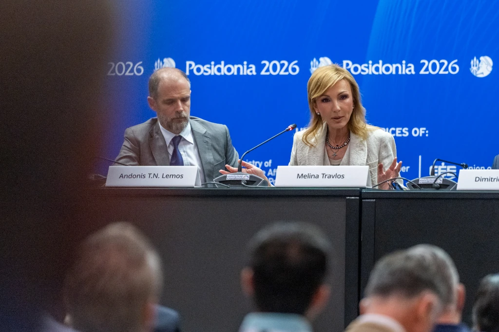 Greek Shipowners highlighted fleet renewal, decarbonisation, freedom of navigation, and education initiatives during the closing press conference at Posidonia 2026.
