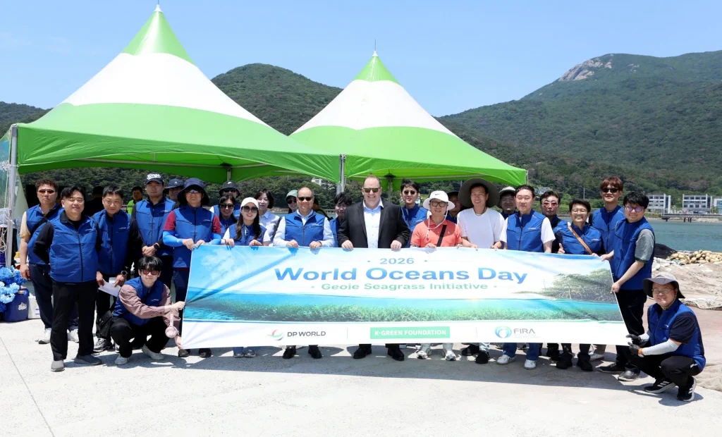 DP WORLD LAUNCHES FIRST GLOBAL SEAGRASS RESTORATION INITIATIVE IN SOUTH KOREA