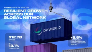 DP WORLD REVENUE RISES 13.1% TO $12.7 BILLION AS GLOBAL PORTFOLIO NAVIGATES TRADE DISRUPTION