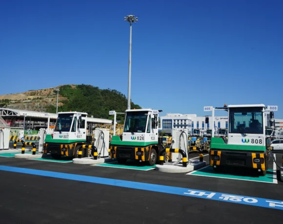 DP WORLD DEPLOYS 55 ELECTRIC YARD TRACTORS AT SOUTH KOREA’S BUSAN TERMINAL